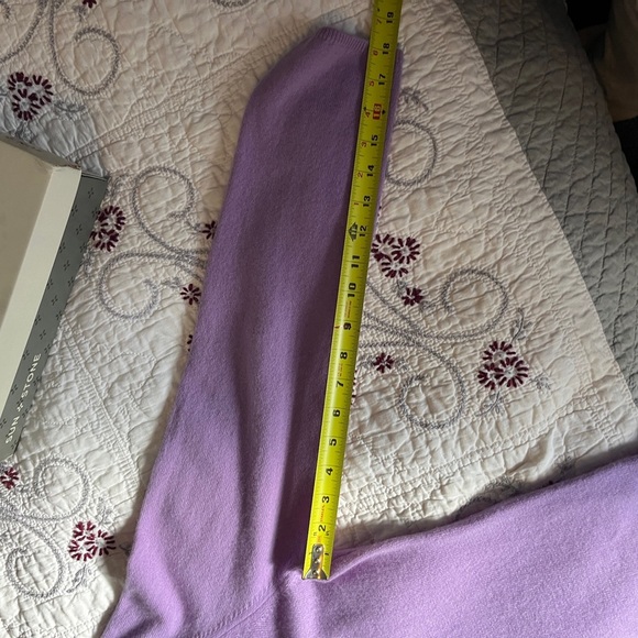 Charter Club Lavender Cowl Neck Sweater - Picture 8 of 8